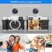 5K Digital Camera for Photography Autofocus 48MP Vlogging Camera for YouTube 16X