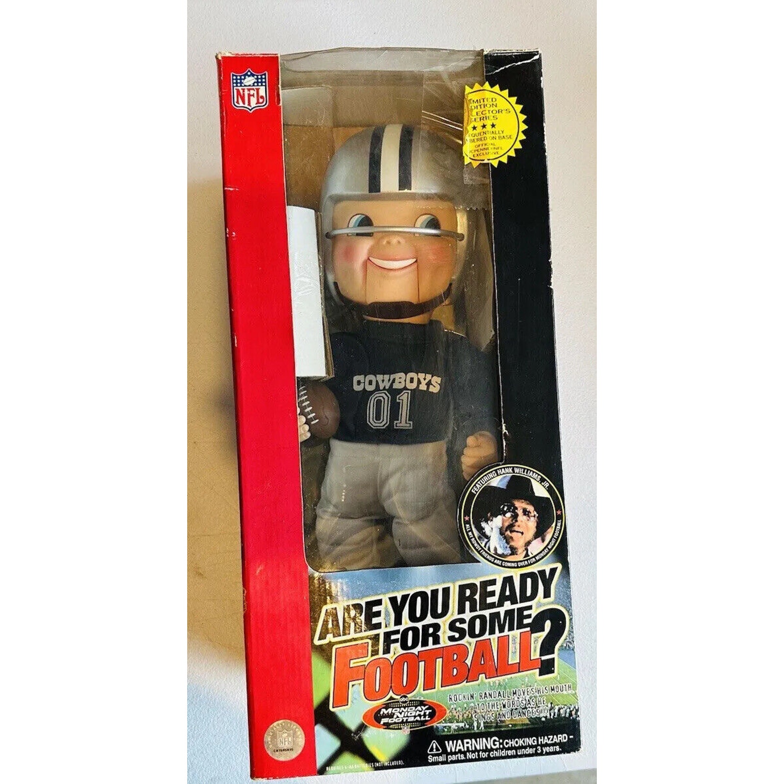 Dallas Cowboys Rockin' Randall Hank Williams Are You Ready For Some NFL READ