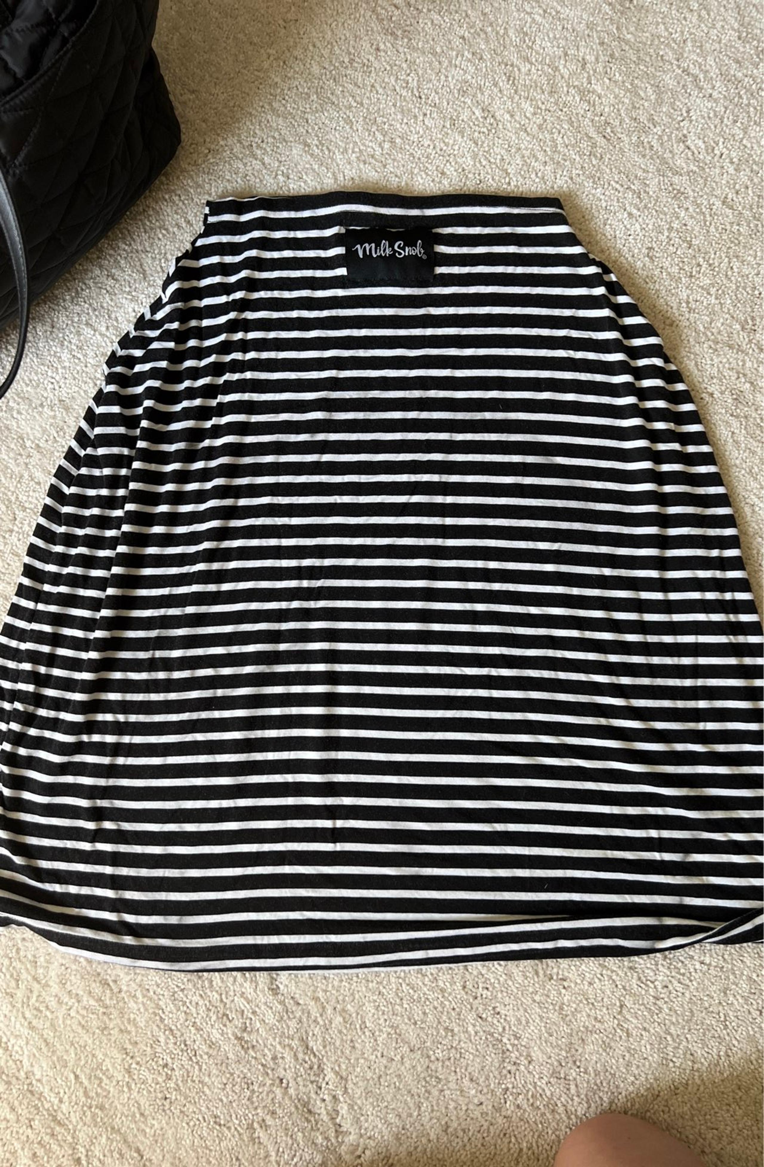Black and White Milk Snob Baby Cover