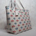 Coach Floral Print City Tote (Chalk)