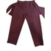 by Anthropologie Sutton Ponte Jumpsuit Romper Pantsuit Plum Wmn Sz Sm Minimalist