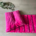 Cushion mat, long cushion, portable mat, bedspread, children's room, pink