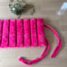 Cushion mat, long cushion, portable mat, bedspread, children's room, pink