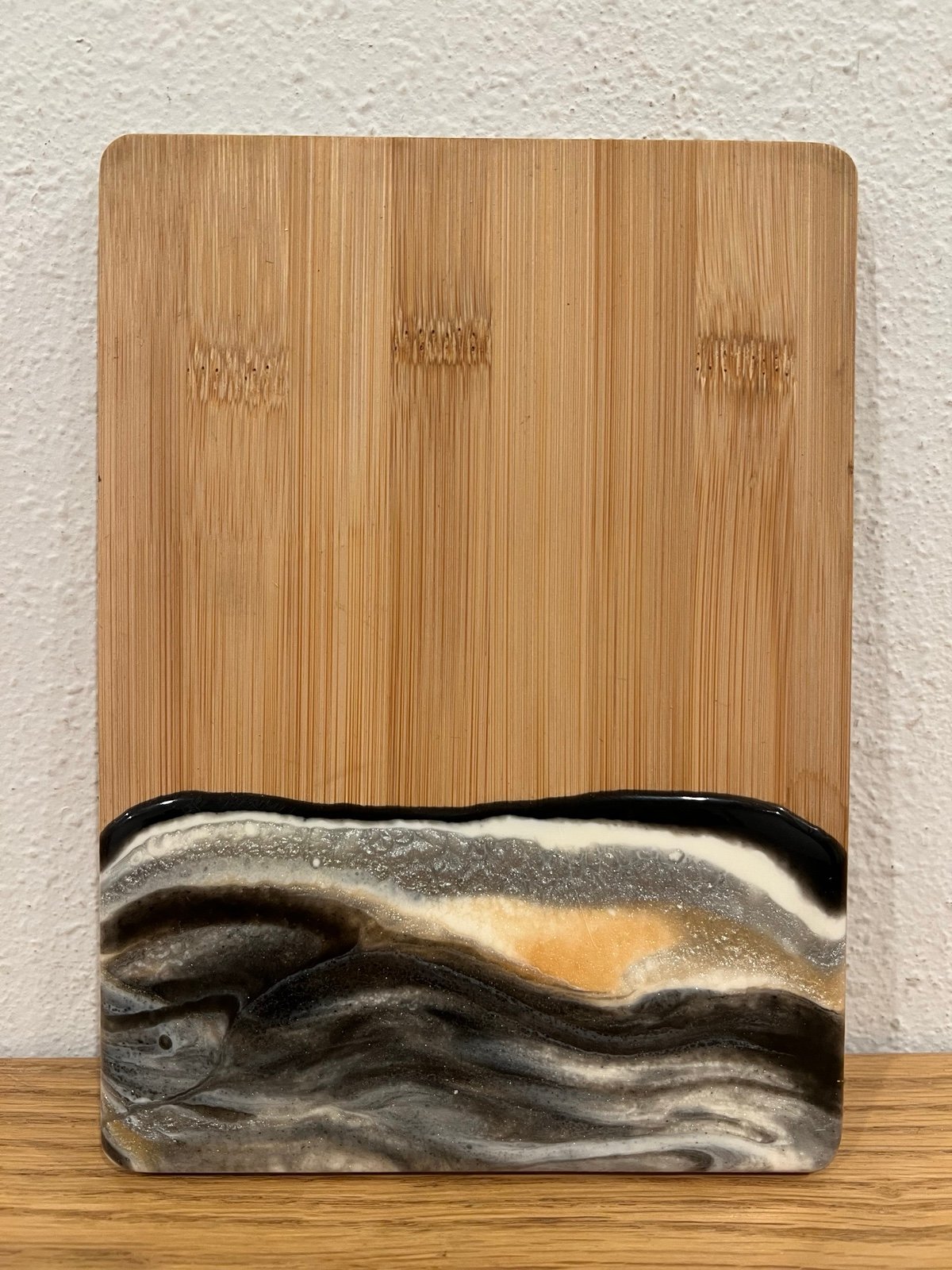 Ocean Epoxy Charcuterie Cutting Board 8x6