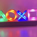 New Playstation Controller Icons Light with 3 Light Modes - Sound Reactive.