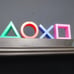 New Playstation Controller Icons Light with 3 Light Modes - Sound Reactive.