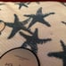 Cynthia Rowley Blue Starfish Embroidered Hem 100% Cotton Bath Towels-Set of 4