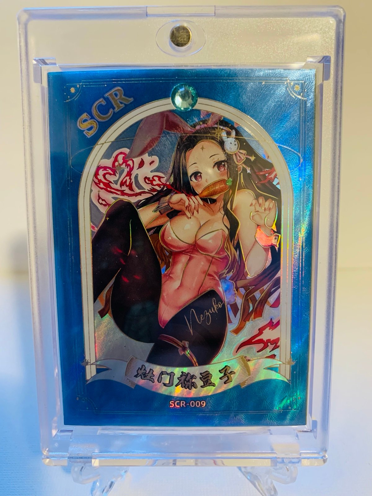 DemonSlayer Nezuko Gem Card SCR Rare