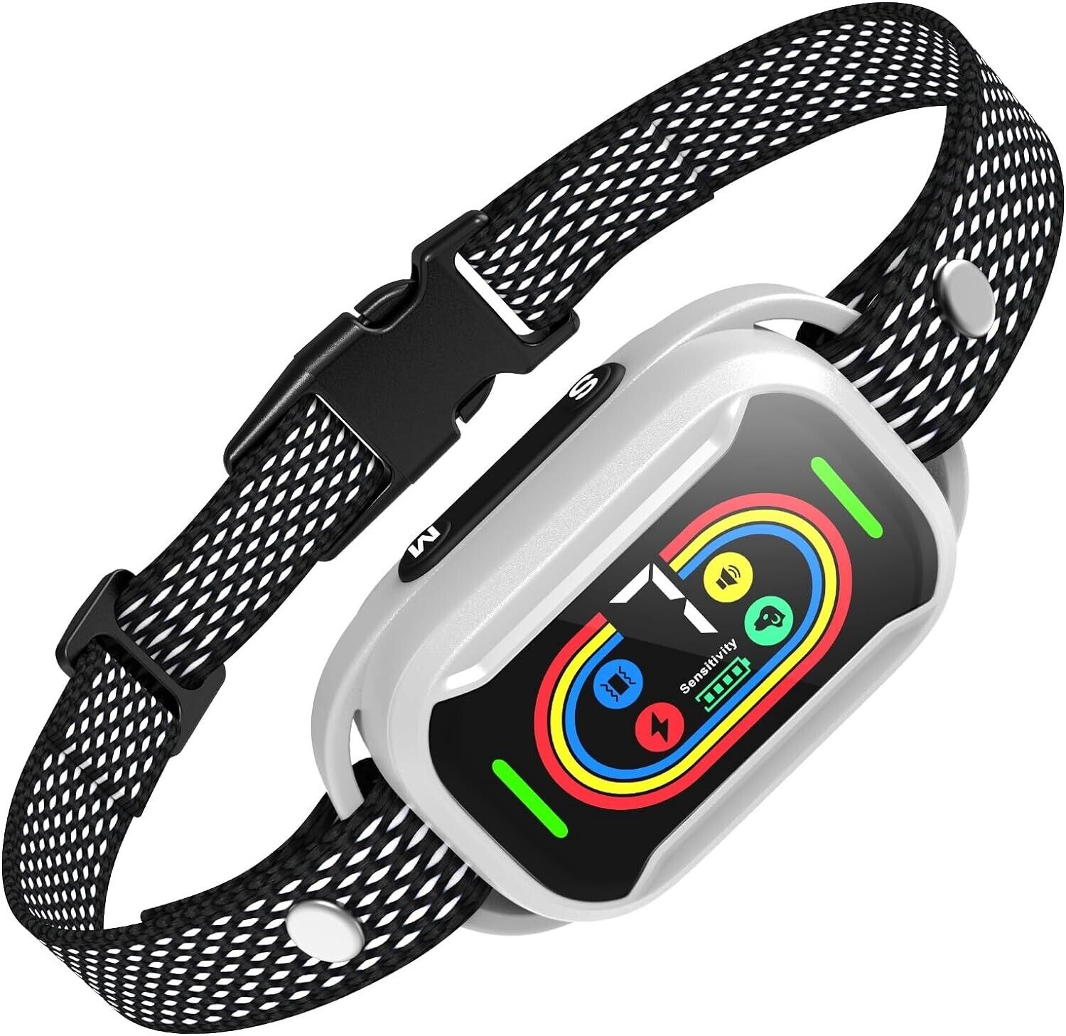 Smart Bark Collar- Rechargeable Anti Barking Training Collar with Beep Vibration