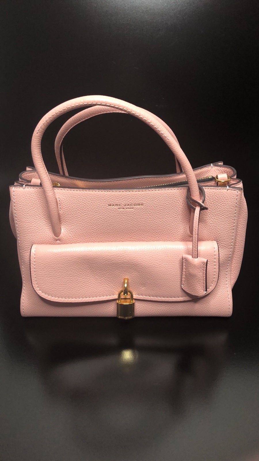 Rose Pink Marc Jacobs Leather Satchel Bag