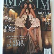 Maxim Magazine 231 NM April 2018 Alanna Arrington Ken Fisher Luke Rockhold
