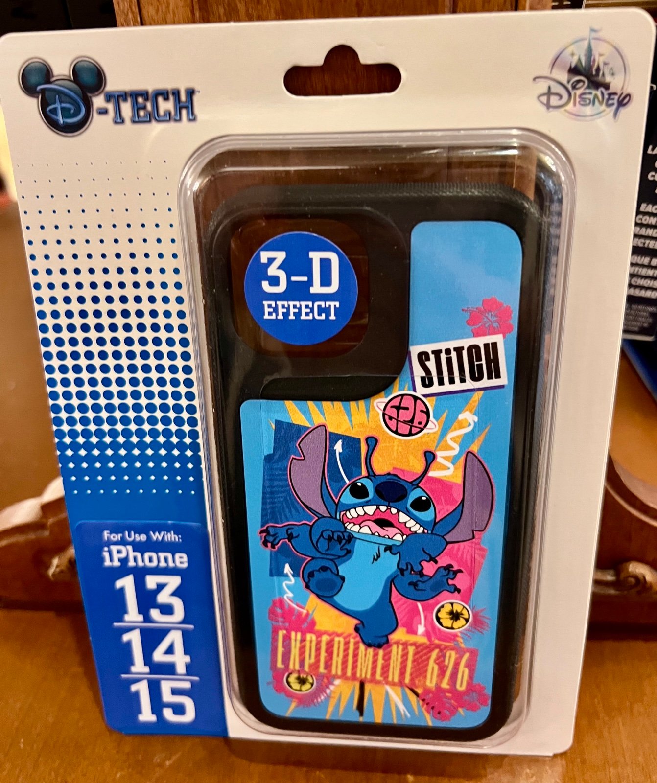 DISNEY PARKS Alien Stitch Experiment 626 iPHONE 13/iPhone 14/ iPhone 15 Case