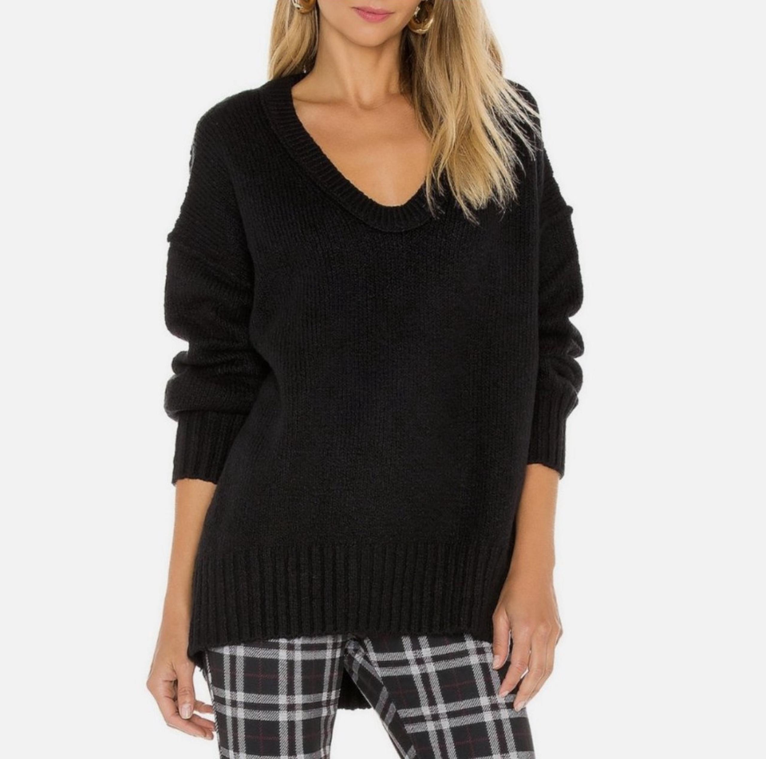 Free People Brookside Oversized Knit Sweater NWT