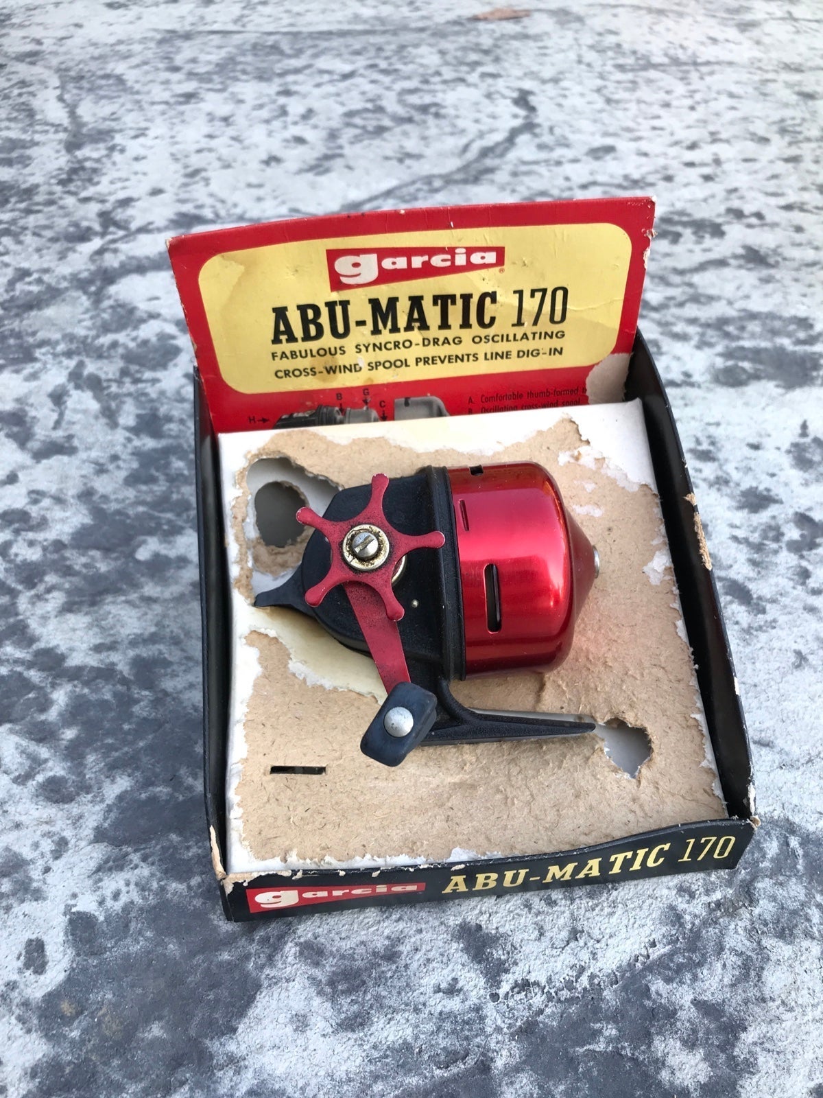 Garcia Abu-matic fishing reel