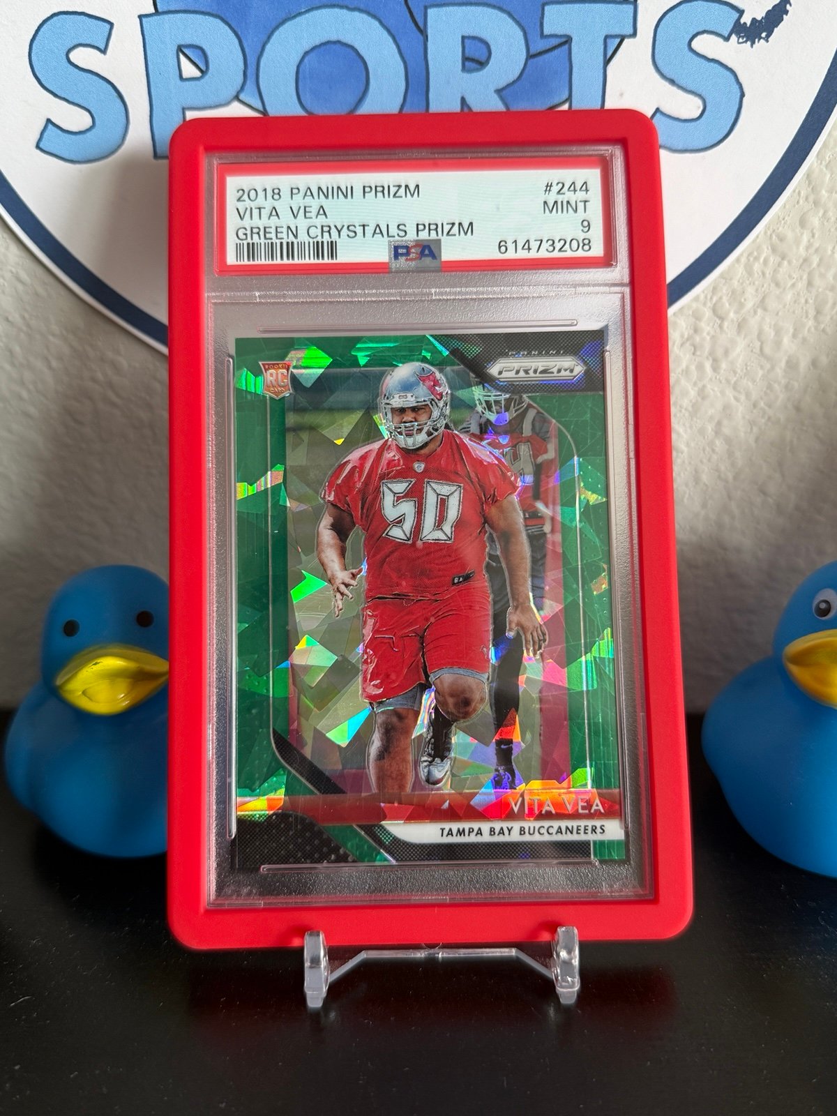 Vita Vea 2018 Prizm Green Crystals 1/75!!