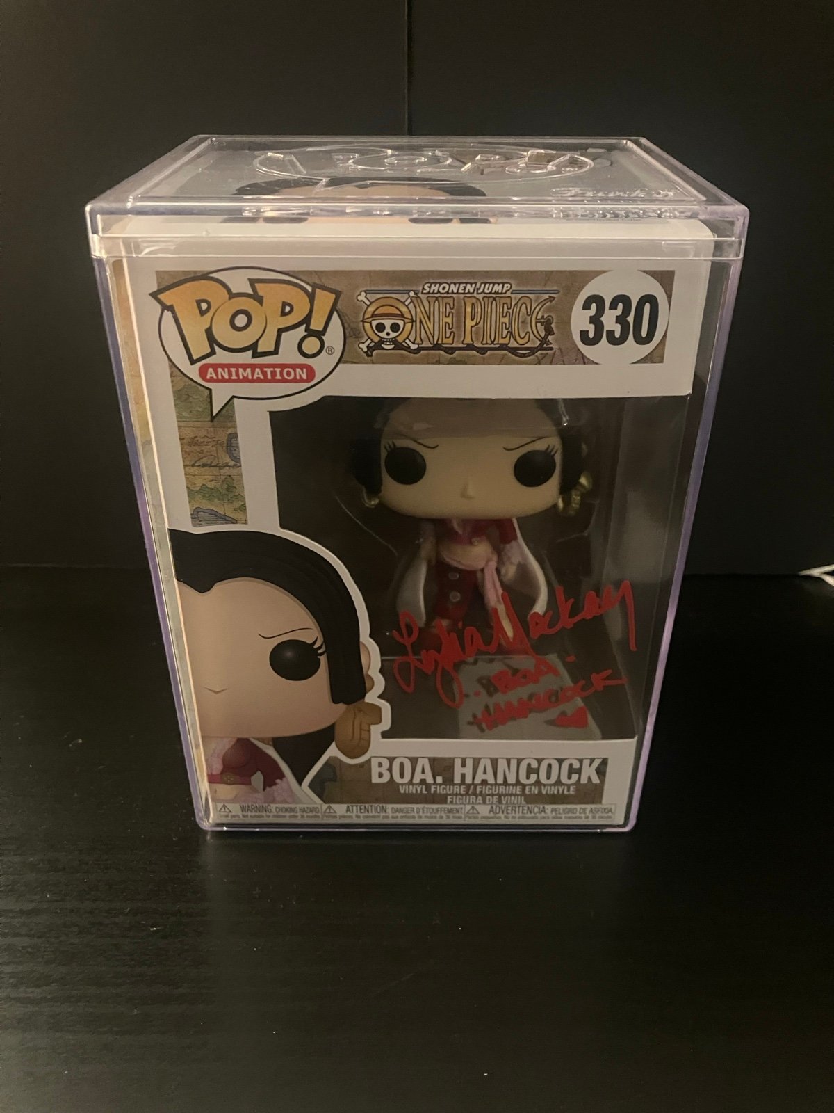 2021 Boa Hancock funko signed by Lydia Mackay