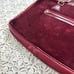 Vintage 50s-60s Lord + Taylor Maroon Italian Leather Flat Tote / Attache Case