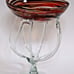 Bird's Nest Hand Blown Glass/Central Large Tall Bowl