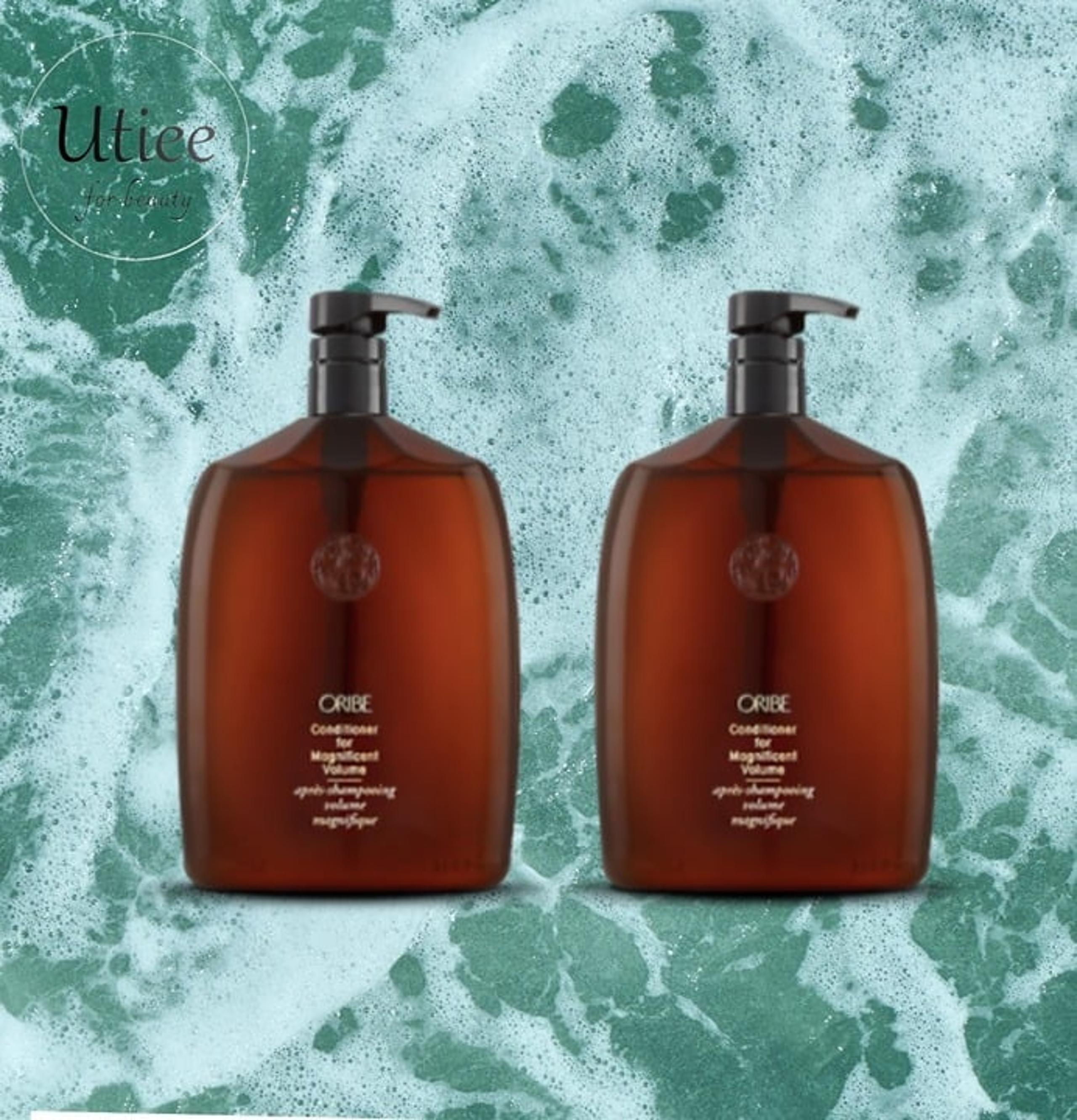 Oribe Shampoo & Conditioner for Magnificent Volume Lite33.8oz Set W/ Pumps/NFR