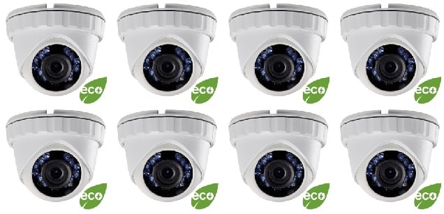 LTS 2MP Camera 1080p CMHT2122-28F 8 Pack