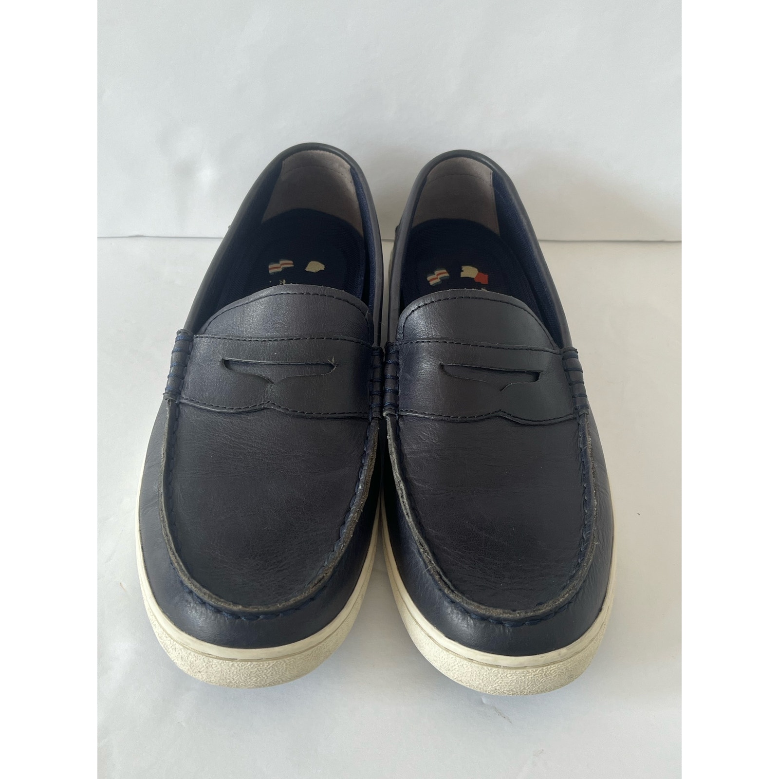 Cole Haan Navy Loafers Size 11.5