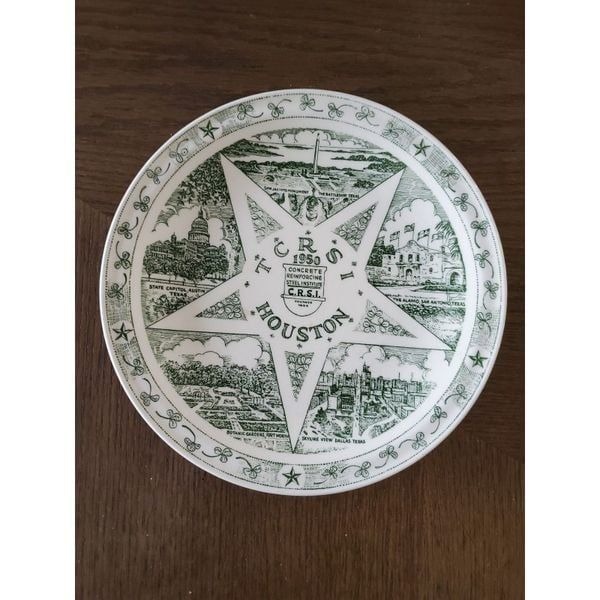 Vintage Rare Vernon Kilns plate
