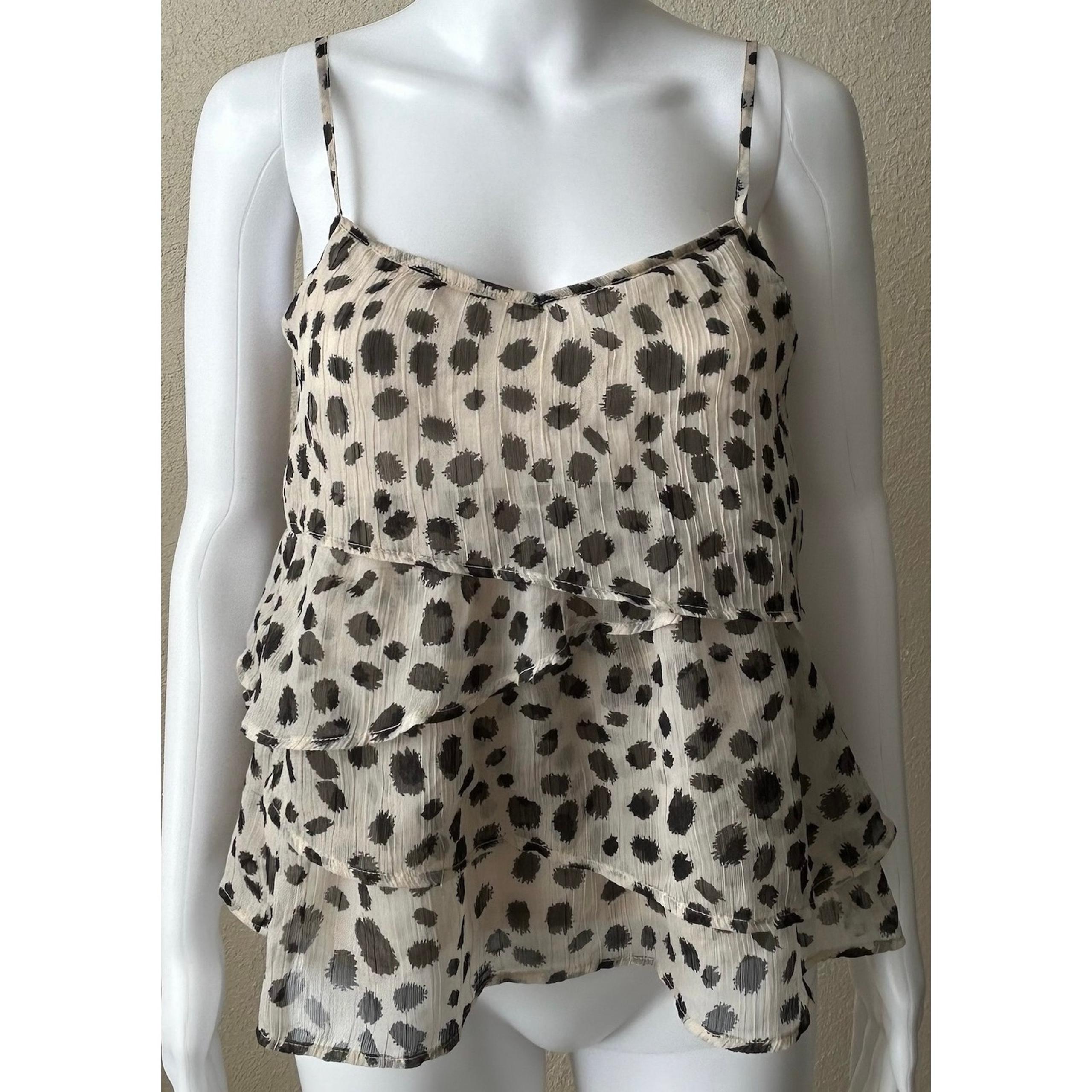 Divided | Women’s Cheetah Leopard Print Sleeveless Blouse | 6