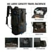G-FAVOR 40L Travel Backpack,Vintage Canvas Rucksack Convertible Duffel Bag Fl...