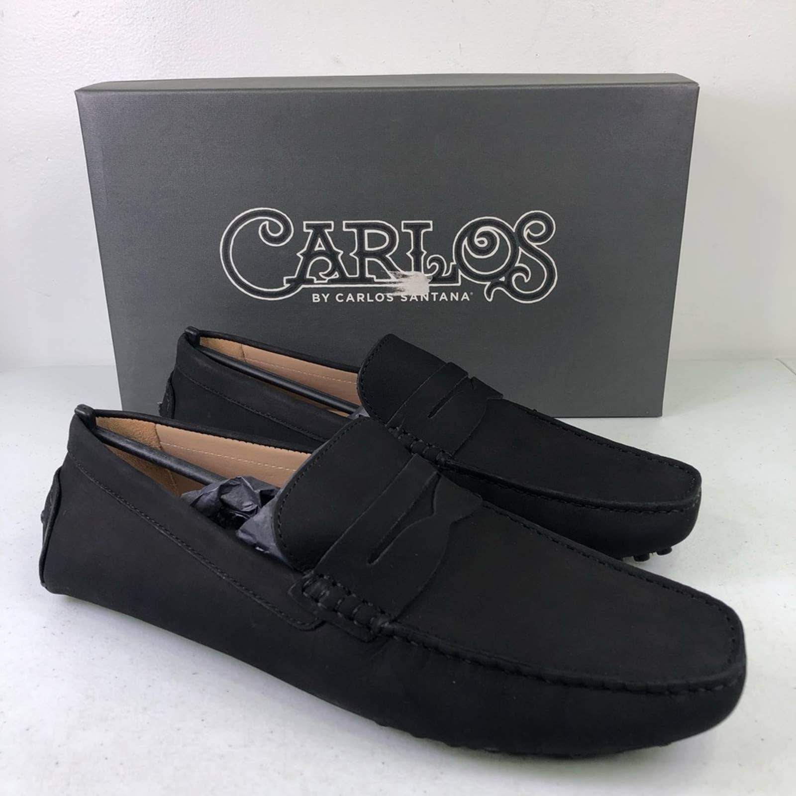 Carlos Ritchie Penny Loafer Leather Shoes Size 10