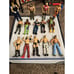 WWE Wrestling Mattel Figures Lot Of 14 And Smack Down Live Wrestling Ring