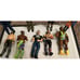 WWE Wrestling Mattel Figures Lot Of 14 And Smack Down Live Wrestling Ring