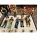 WWE Wrestling Mattel Figures Lot Of 14 And Smack Down Live Wrestling Ring