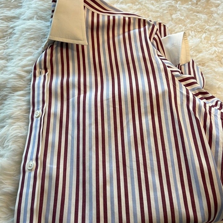 Turnbull & Asser Mens Dress Shirt size 17-43 neck