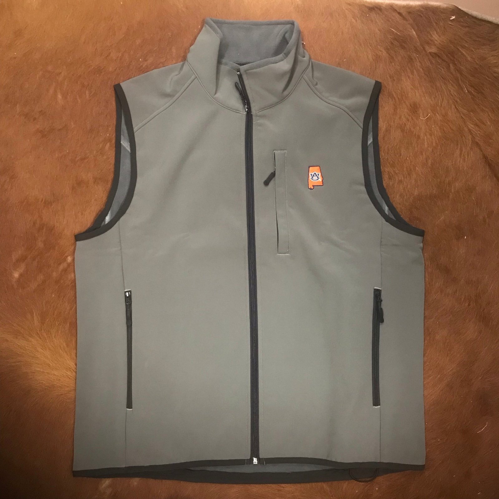 NEW Auburn Soft Shell Tech Vest size large