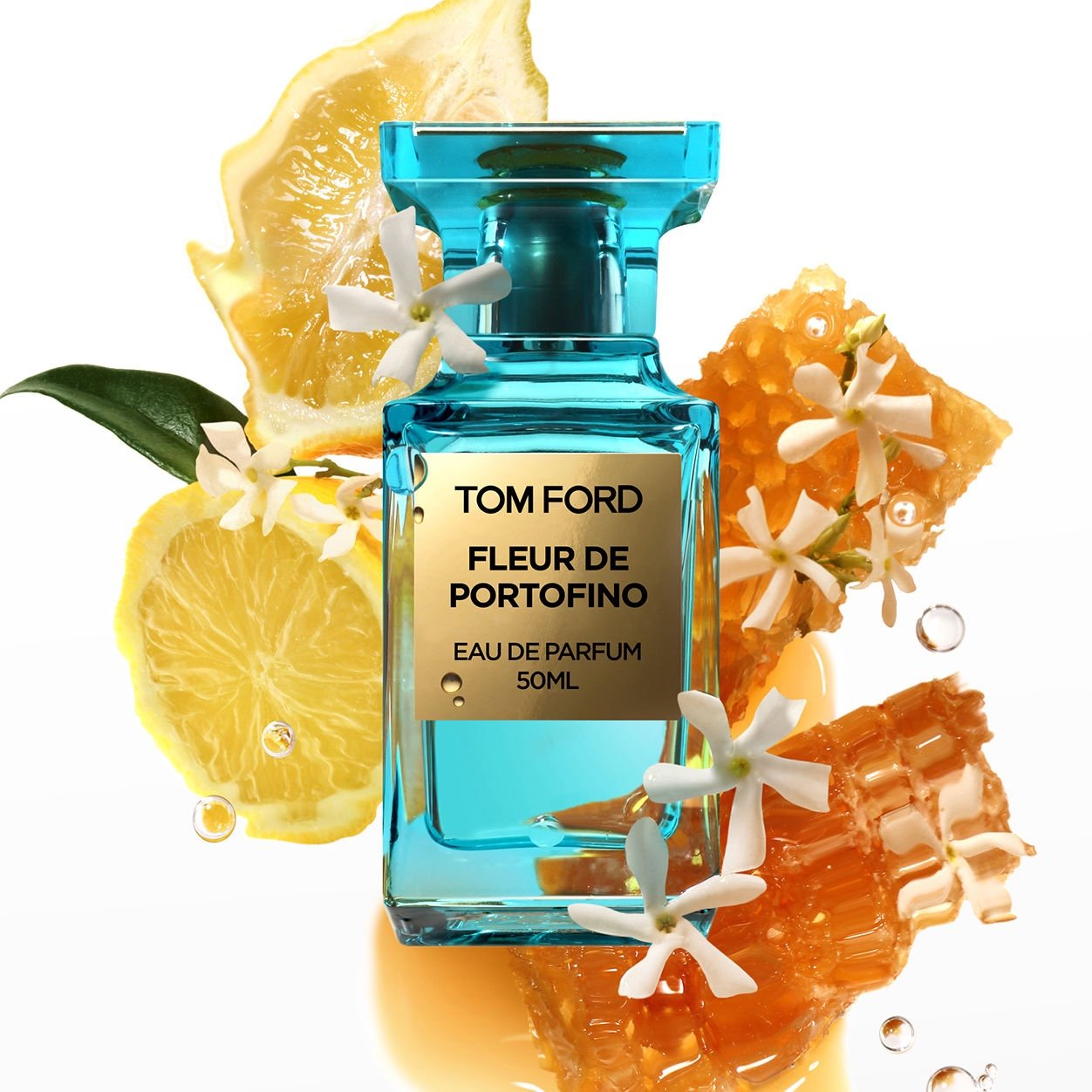 TOM FORD Fleur de Portofino Eau de Parfum 1.7 oz. 50 ml 1.6 oz 70% Left