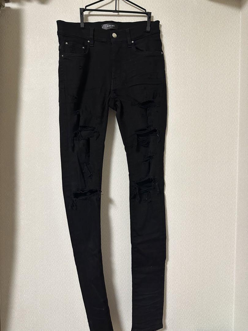 AMIRI Damaged Skinny Denim THRASHER PLUS 22ss