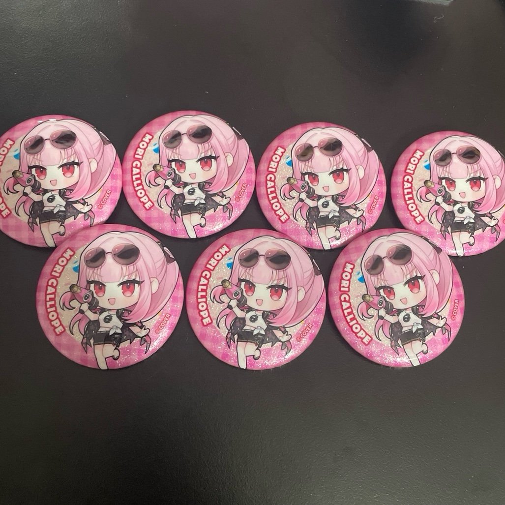 hololive Songkran - Mori Calliope Can Badges
