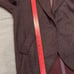 Anthropologie Lilka Woman's Burgundy Maroon Jacket Snap Front Size Medium