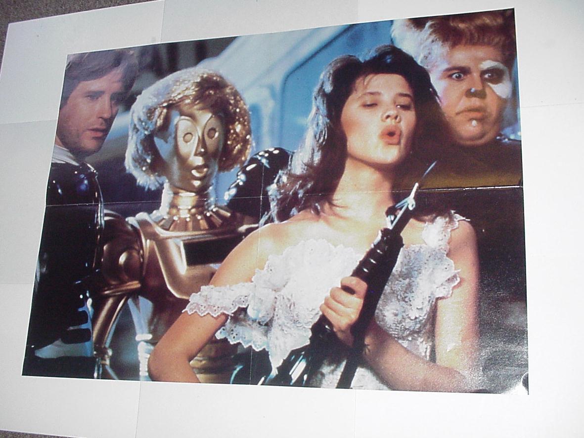 Spaceballs Poster # 5 Lone Starr, Princess Vespa, Dot Matrix and Barf!