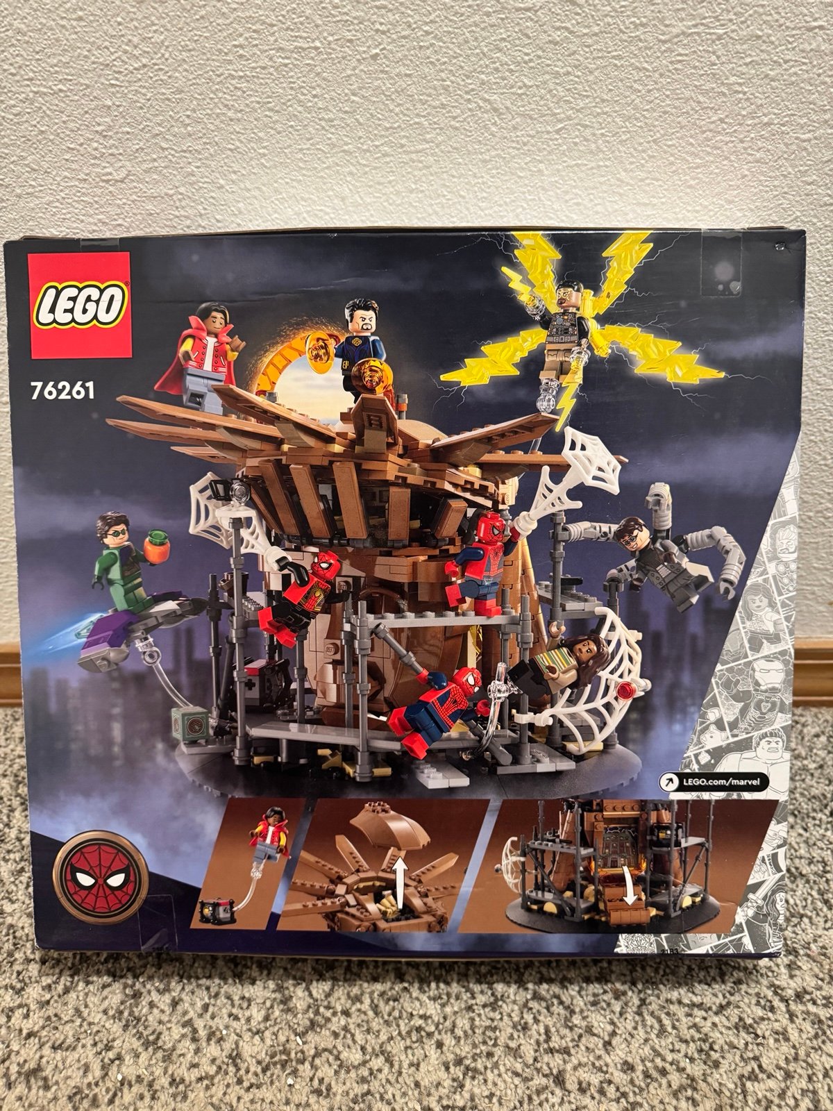 新発売 新商品 LEGO (76261) Battle Final Spider-Man Heroes: Super 財布・ケース・小物入れ