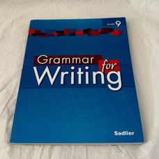 Grammar for Writing, Sadlier Grade 9 Paperback Like New