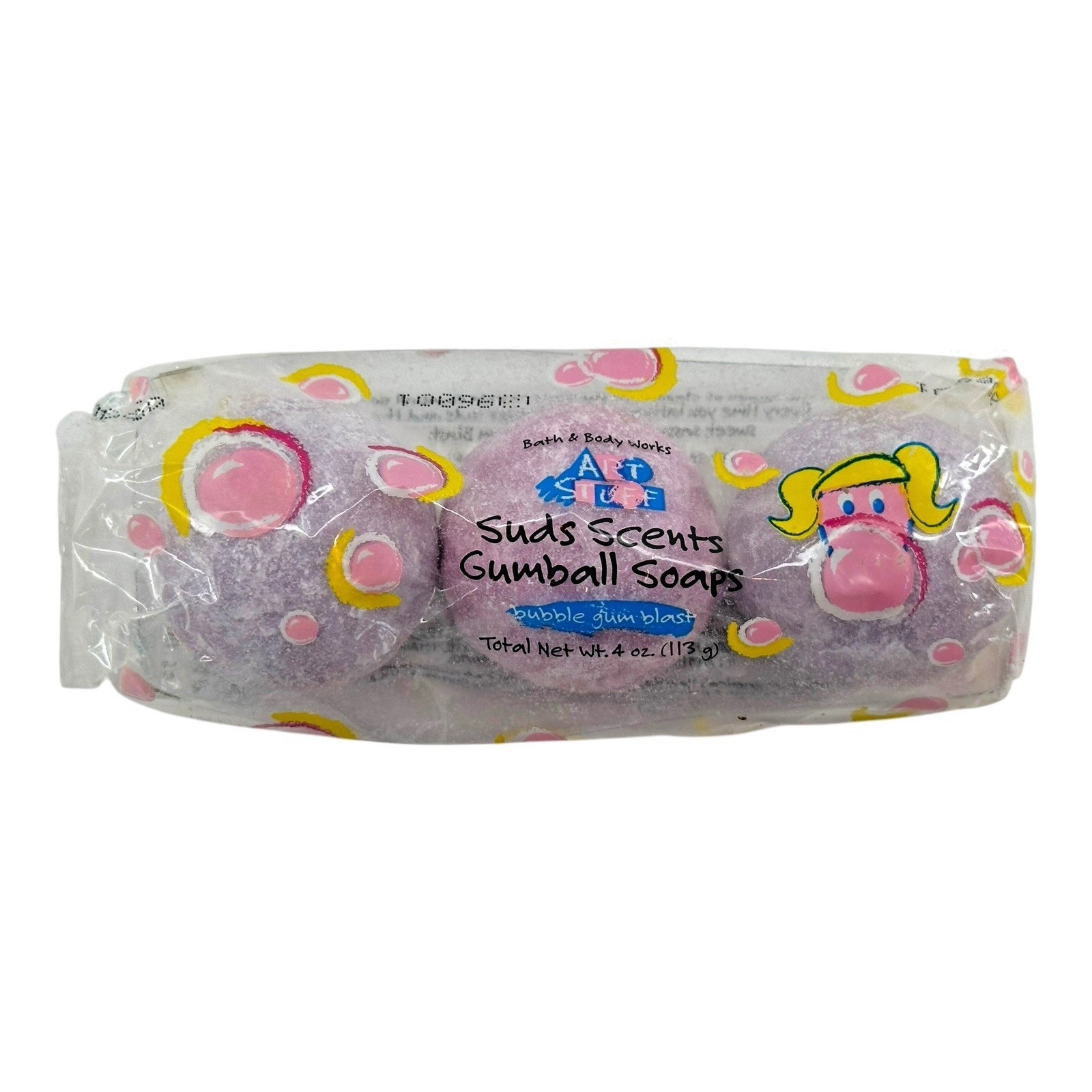 1990s Bath & Body Works Art Stuff Suds Scents Gumball Scents Gum Blast Prop VTG