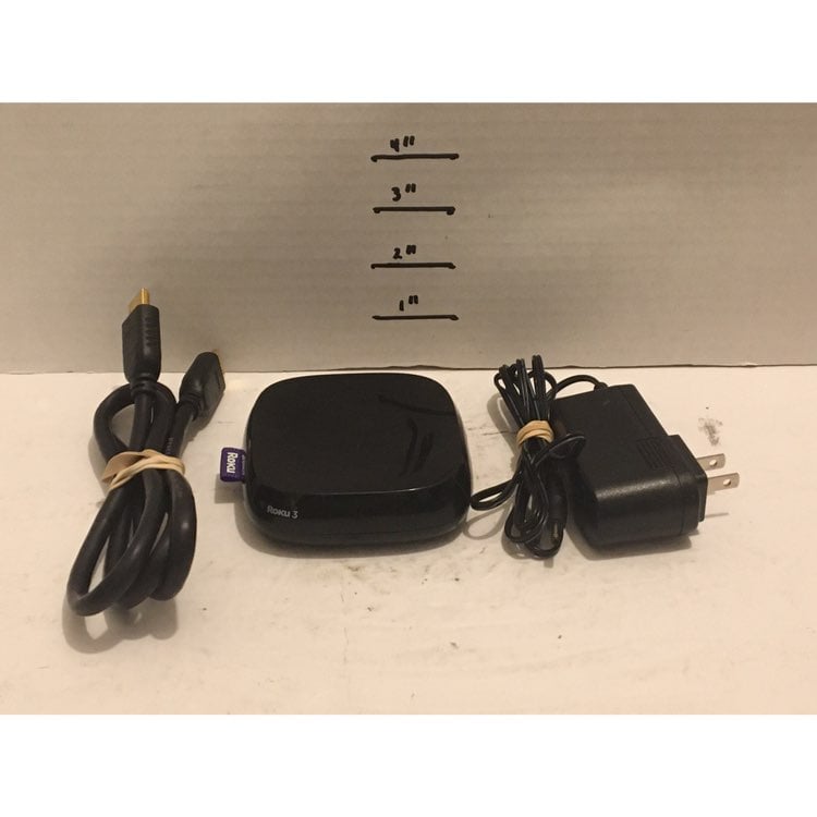 Roku 3 model 4200x streaming device
