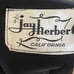 Vintage 60s cocktail dress short black chiffon satin beaded XS Jay Herbert