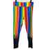 Lularoe Rainbow Paint Drip Striped Heart Leggings Sz TC T/C Pride Art Teacher