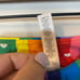 Lularoe Rainbow Paint Drip Striped Heart Leggings Sz TC T/C Pride Art Teacher