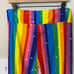 Lularoe Rainbow Paint Drip Striped Heart Leggings Sz TC T/C Pride Art Teacher