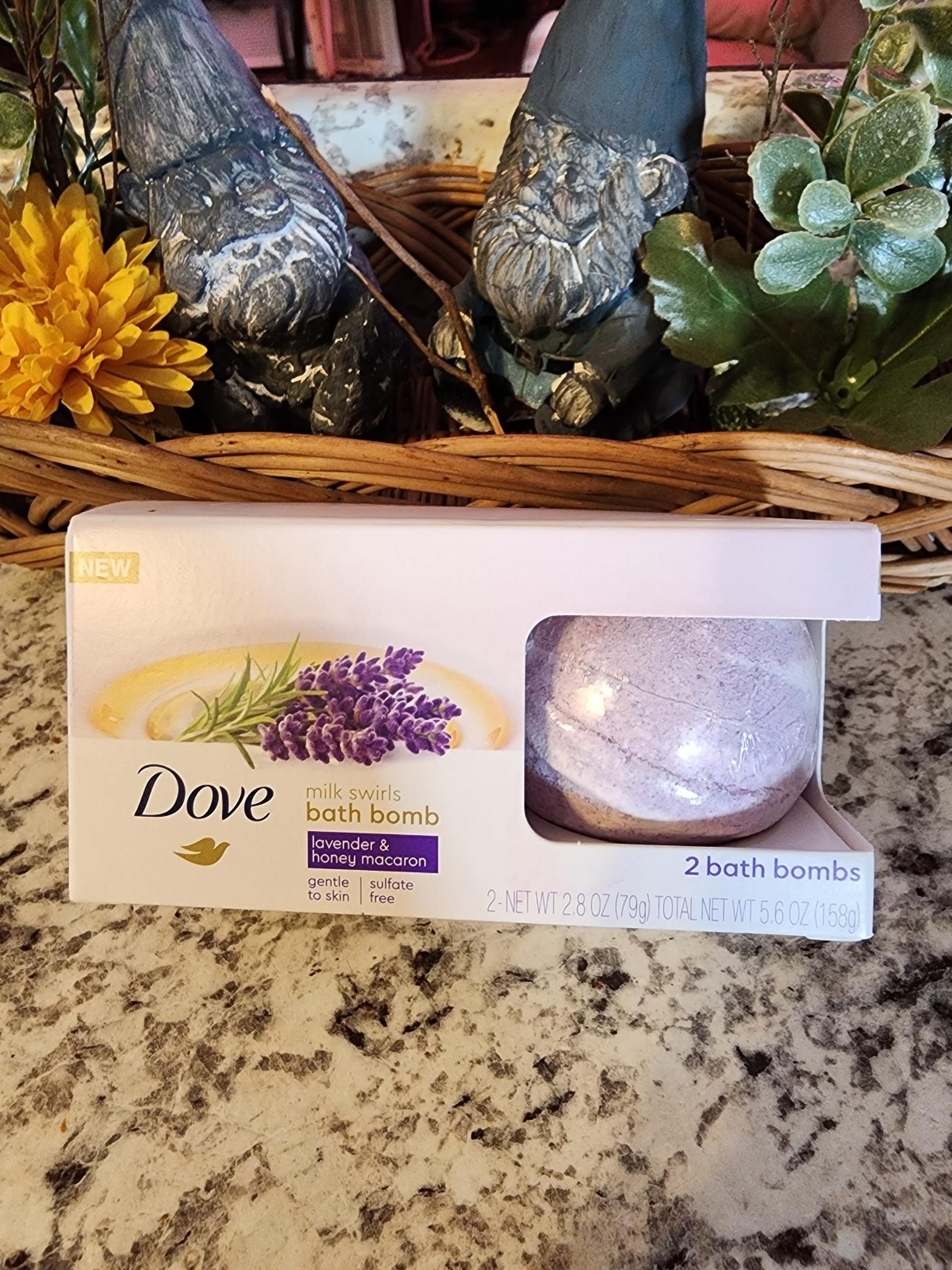 dove lavender bath items