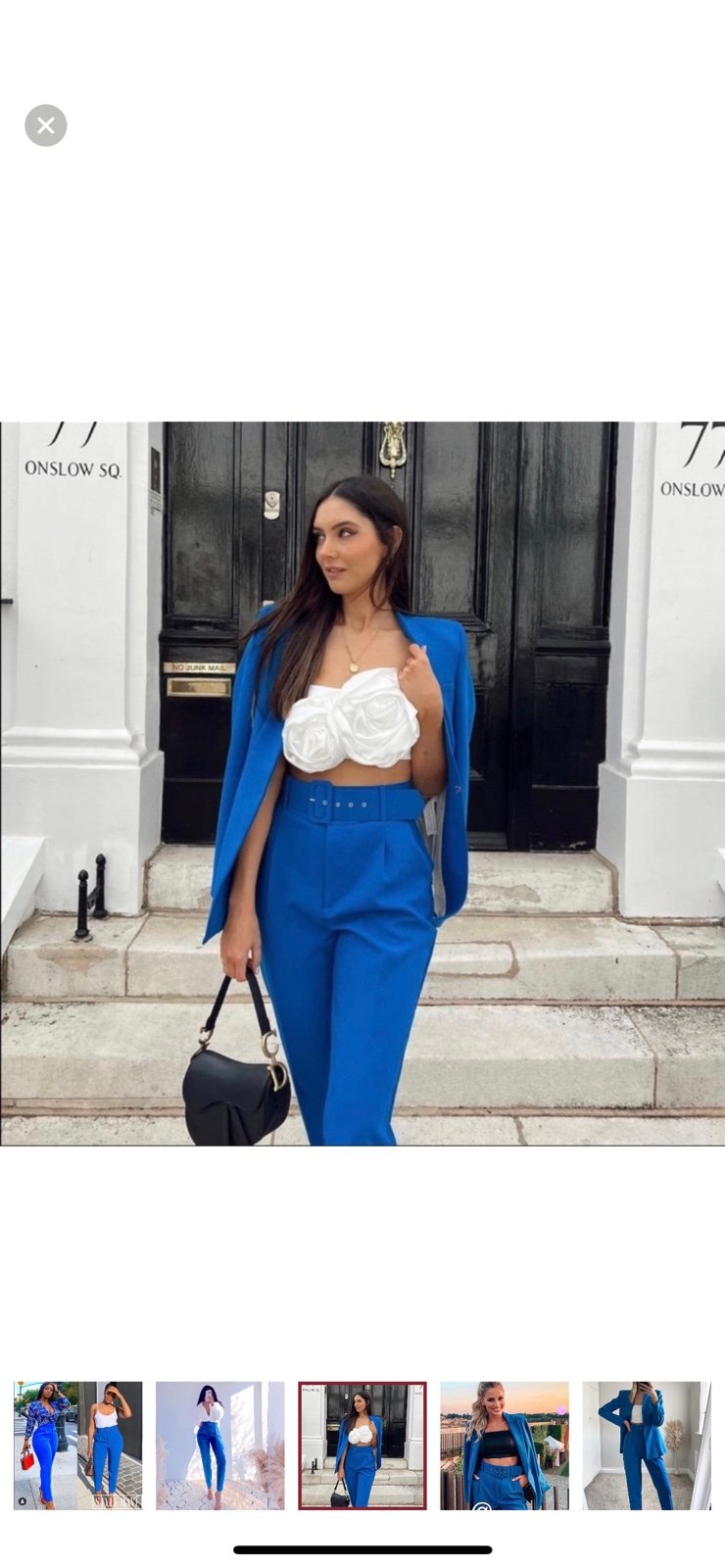 Zara belted pants