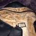 Alex + Alex Unisex 2XL Navy Blue Hooded Leather Coat
